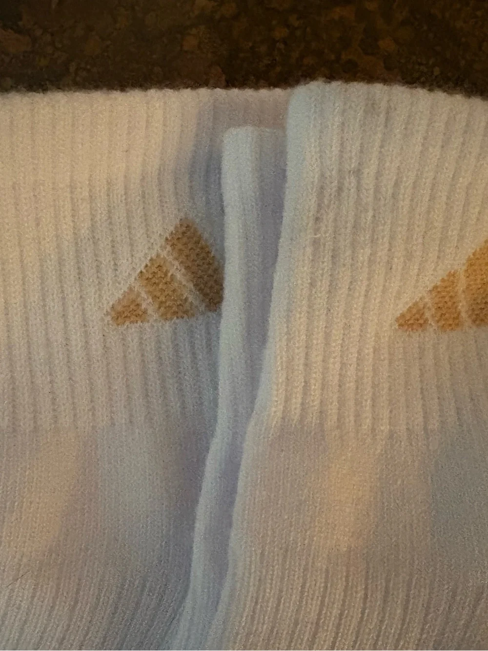 NWOT Men's White Performance Crew Socks - Breathable Support unisex